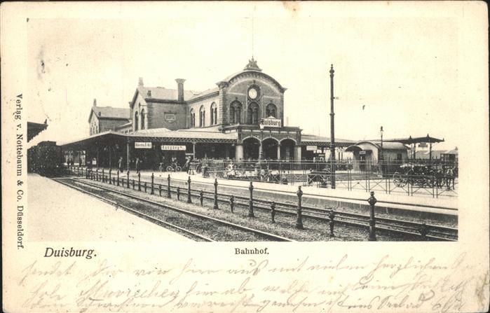 Bahnhof Duisburg