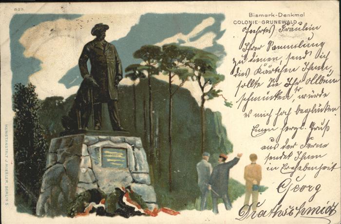 Bismarck Denkmal Colonie-Grunewald