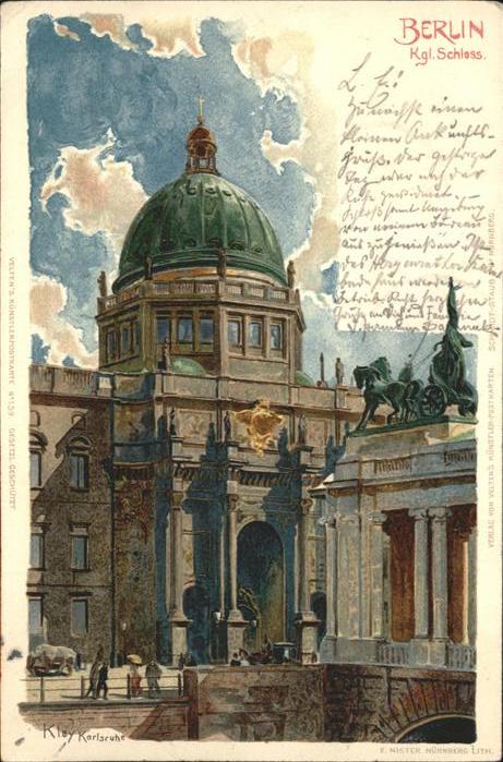 Kley Nr. 159 Berlin Kgl. Schloss