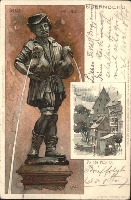 Mutter K. Nr. 112 Nürnberg Gänsemännchen