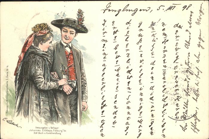 Verlag Elchlepp Nr. 4 Schwarzwald Trachten