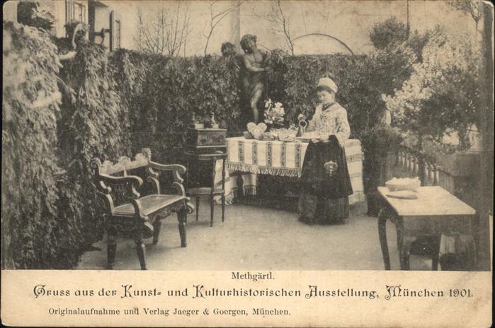 Ausstellung Kunst Kultur Muenchen 1901 Methgärtl