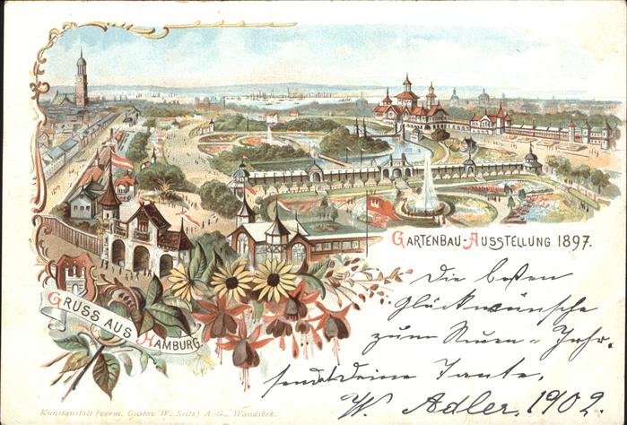Ausstellung Gartenbau Hamburg 1897