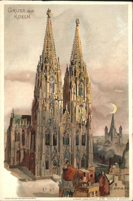 Pfaff C. Nr. 40 Köln Dom