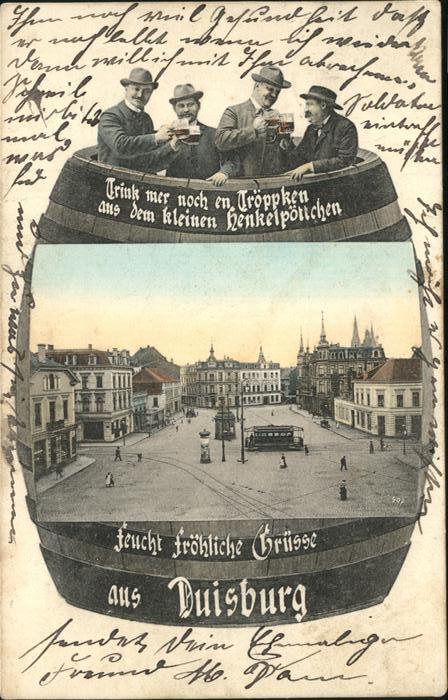 Fasskarte Duisburg Bier