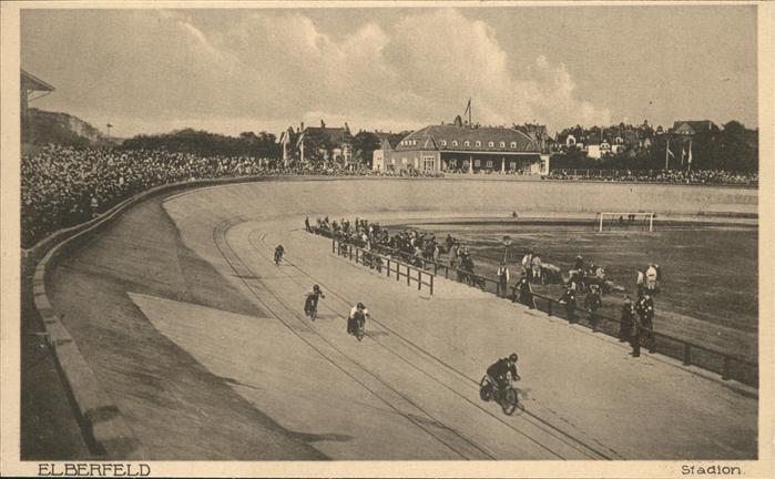 Stadion Stadium Estadio-- Elberfeld Fahrradrennen