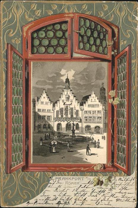 Fensterkarte Frankfurt am Main Römer