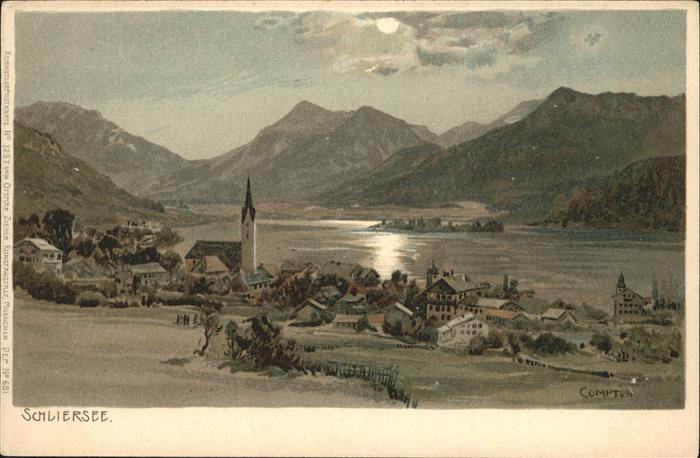 Compton E. H. Nr. 1257 Schliersee