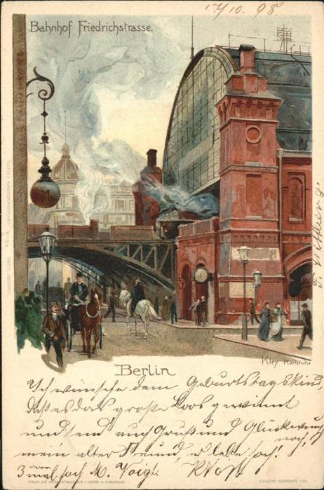 Kley Nr. 154 Berlin Bahnhof