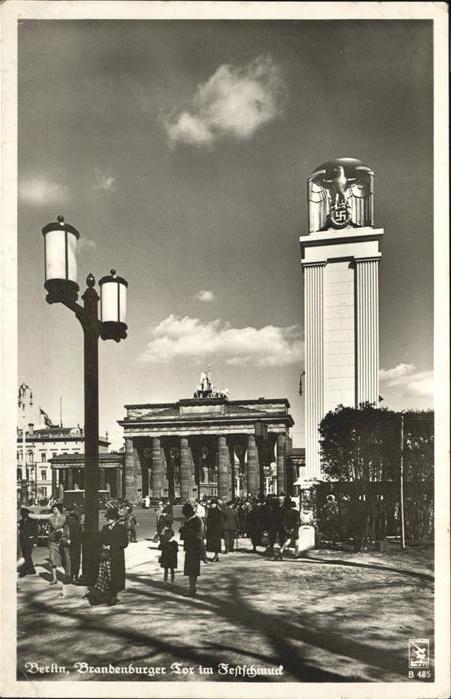 Brandenburgertor Berlin Festschmuck