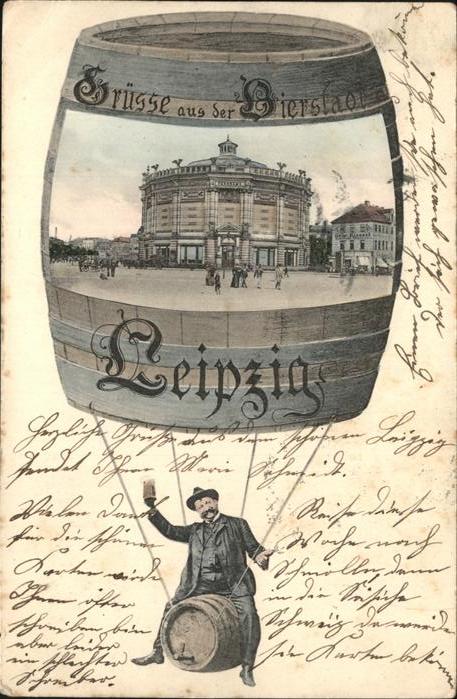 Bierfasskarte Leipzig