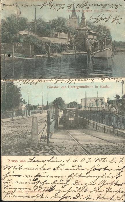 U-Bahn Subway Underground Dampfer Stralan