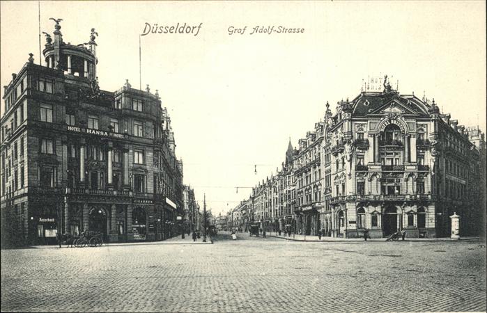 Duesseldorf Graf Adolf Strasse Hotel Hansa