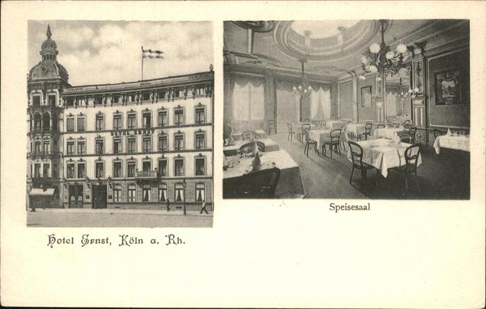Koeln Rhein Hotel Ernst Speisesaal