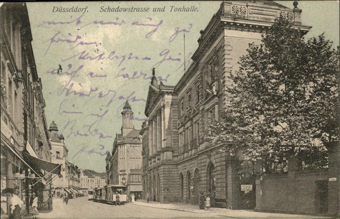 DuessELDORF CITY Schadowstrasse Tonhalle Feldpost