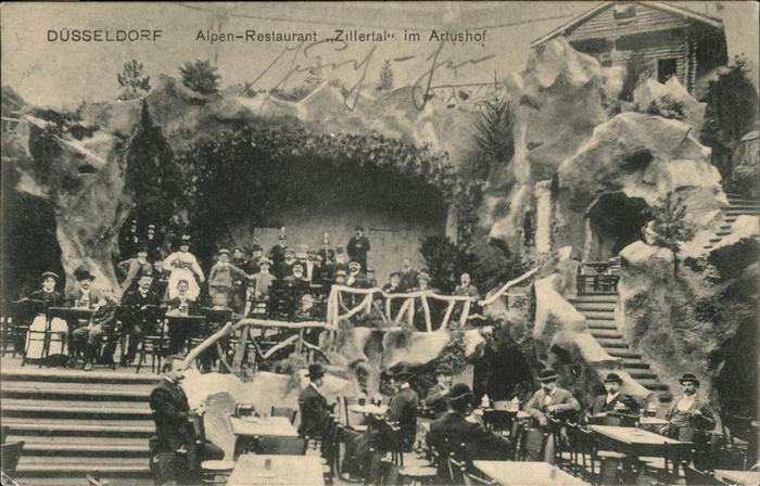 DuessELDORF CITY Alpen Restaurant Zillertal Artushof