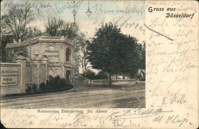 DuessELDORF CITY Restauration Eiskellerberg