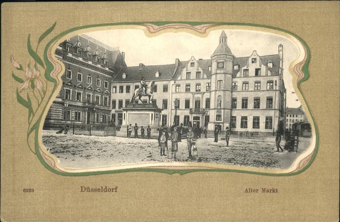 Duesseldorf Alter Markt Reiterdenkmal