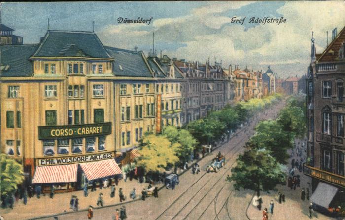 Duesseldorf Graf Adolf Strasse Corso Cabaret
