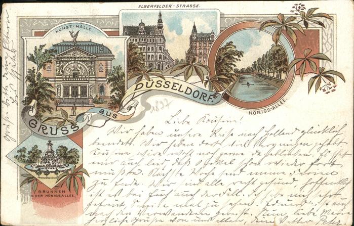 Duesseldorf Kunsthalle Elberfelder Strasse Königsal