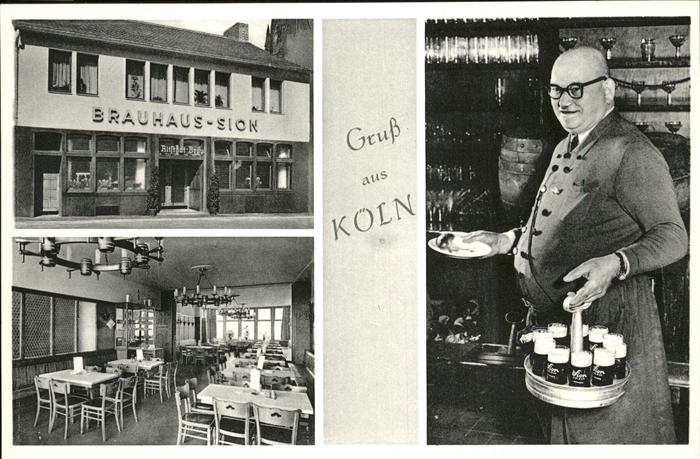 Koeln Rhein Brauhaus Sion