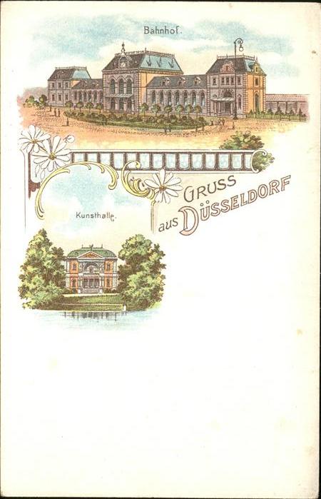 DuessELDORF  CITY Bahnhof Kunsthalle