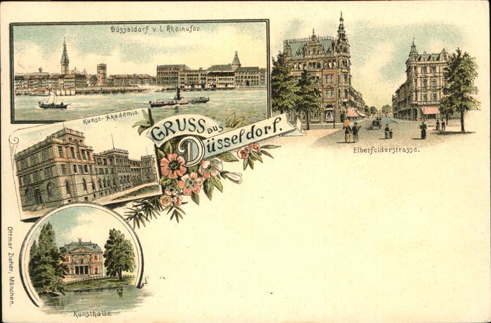 Duesseldorf Rheinhafen Kunstakademie Kunsthalle Elb