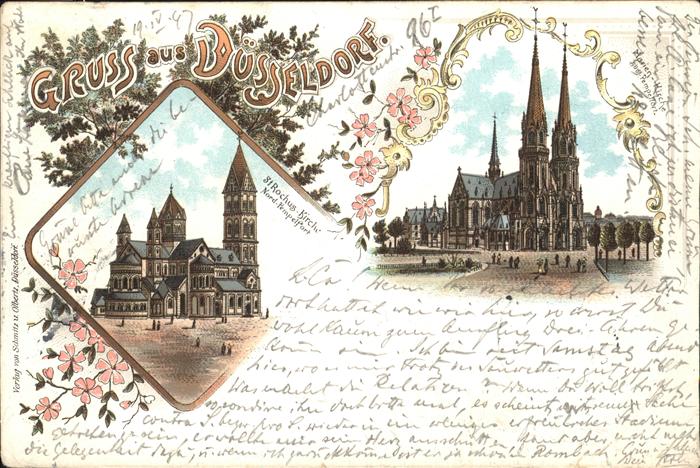 Duesseldorf St. Rochus Kirche Marienkirche