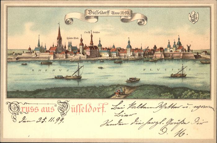 Duesseldorf anno 1650 Wappen