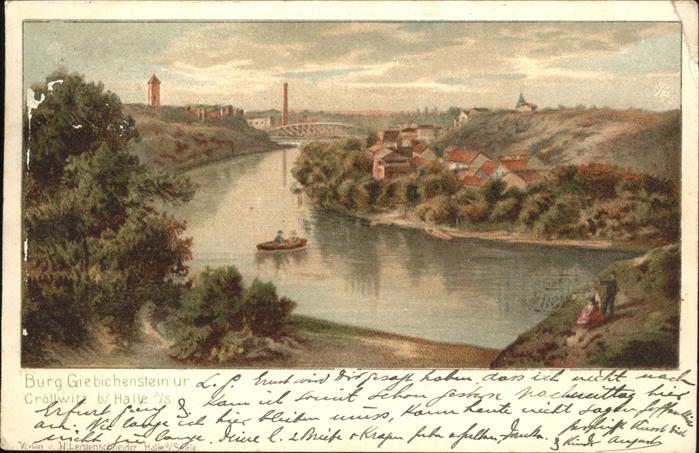 Halle Saale Burg Giebichenstein Brücke