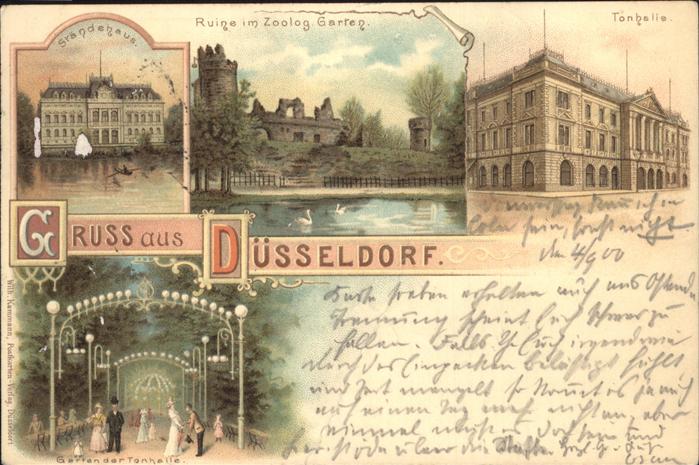 Duesseldorf Ständehaus Ruine Zoologischer Garten To