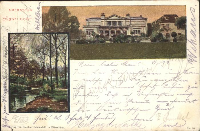 Duesseldorf Malkasten Künstlerverein