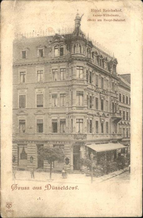 Duesseldorf Hotel Reichshof Kaiser Wilhelm Strasse