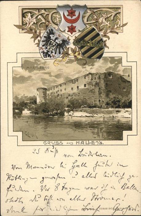 Halle Saale Moritzburg Wappen