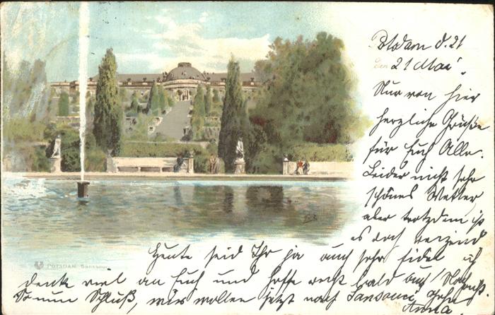 Potsdam Schloss Sanssouci