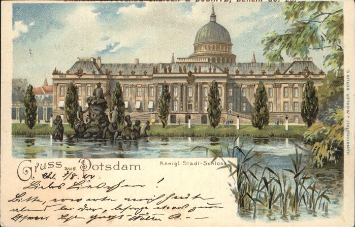 Potsdam Koenigliches Stadt-Schloss