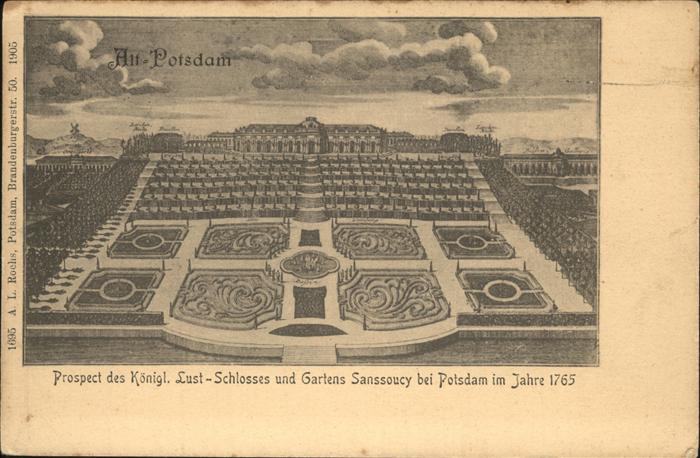 Potsdam Königliches Lustschloss und Garten Sans