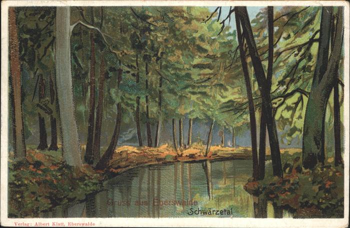 Eberswalde Schwärzetal Künstlerkarte