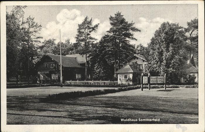 Sommerfeld Lubsko Waldhaus