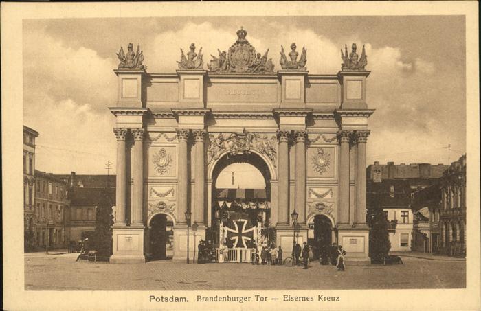 Potsdam Brandenburger Tor Eisernes Kreuz