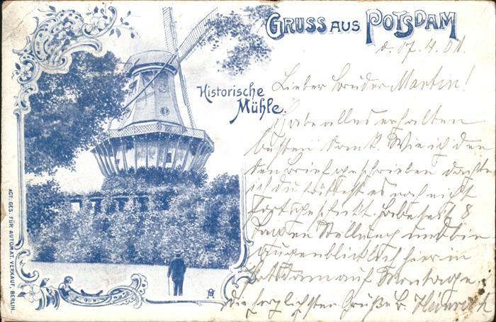 Potsdam Historische Mühle