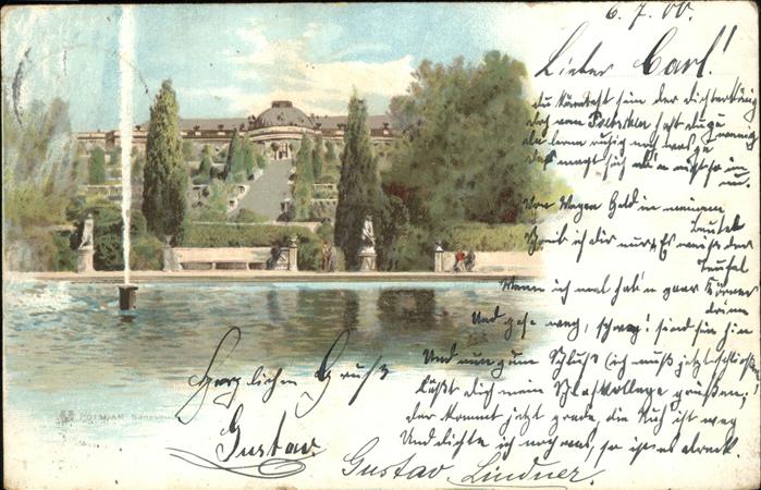 Potsdam Schloss Sanssouci