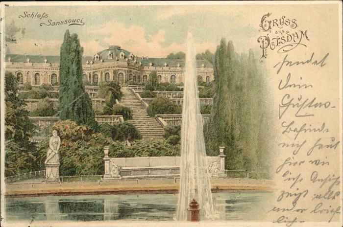 Potsdam Schloss Sanssouci