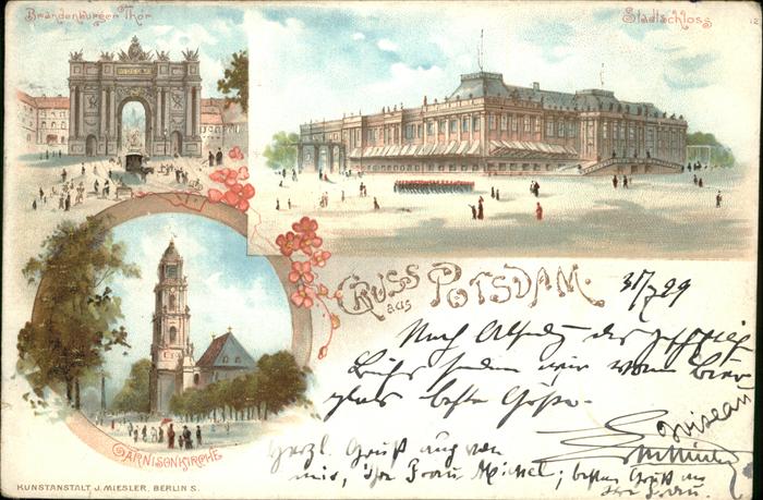 Potsdam Garnsonskirche Stadtschloss Brandenburg