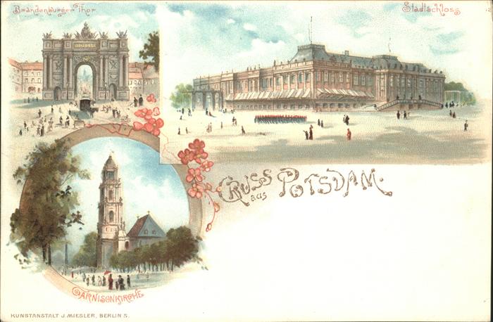 Potsdam Brandenburger Tor Stadtschloss Garnison