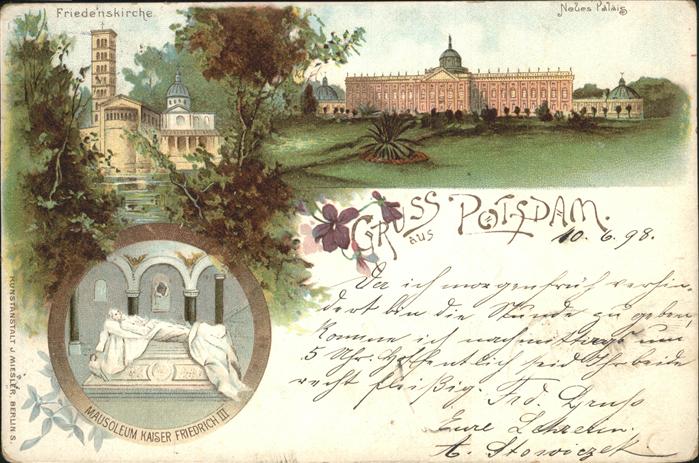 Potsdam Neues Palais Mauseoleum Friedenskirche