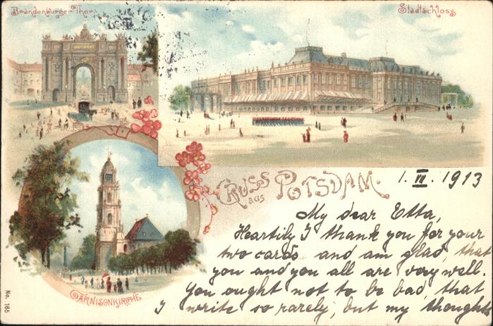 Potsdam Stadtschloss Brandenburger Tor Garnison