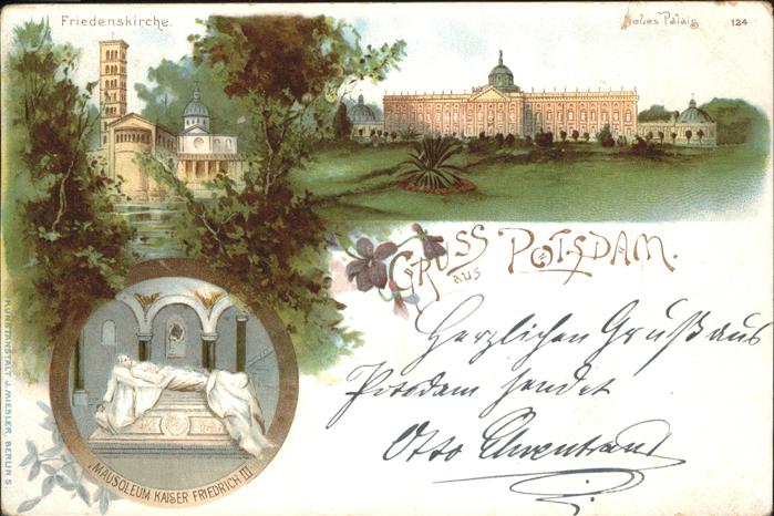 Potsdam Neues-Palais Mausoleum-Kaiser-Friedrich