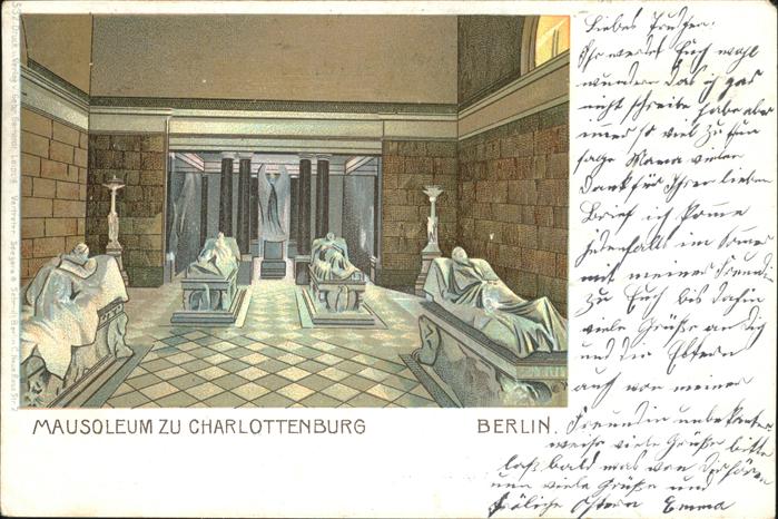 Charlottenburg Mausoleum Grabmähler