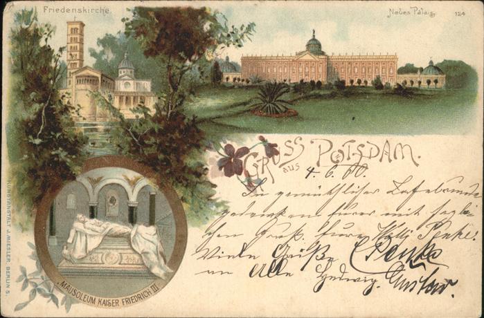 Potsdam Neues Palais Mausoleum Kaiser Friedrich
